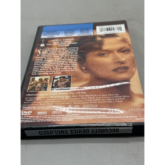 Sophies Choice DVD 1982 Film Meryl Streep Kevin Kline Peter MacNicol READ - Picture 2 of 3